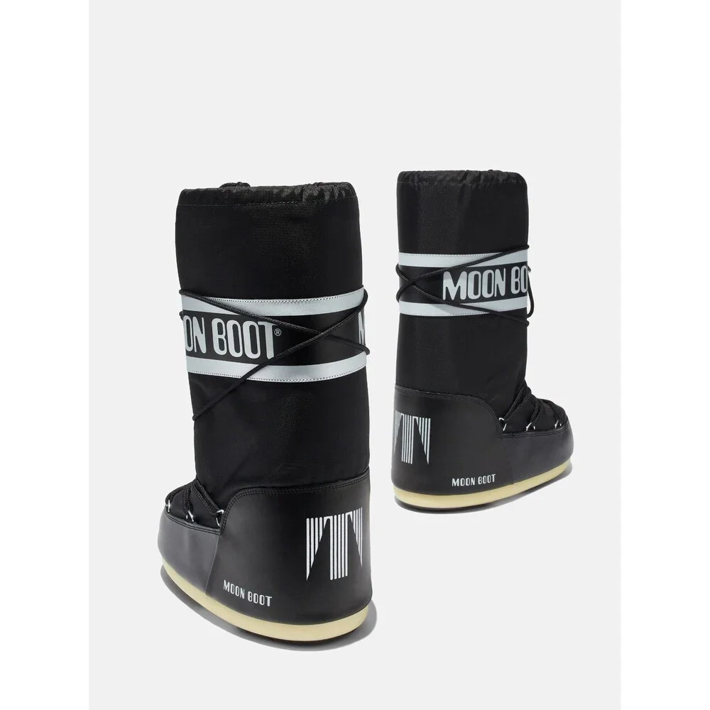Moon Boot Icon 14004400 PR 3 Snow Boots Women's US 4.5 Black Insulated VER1438 - Picture 7 of 10